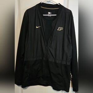 Purdue Nike full zip jacket